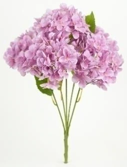 Hydrangea Small 3D Bunch x 6